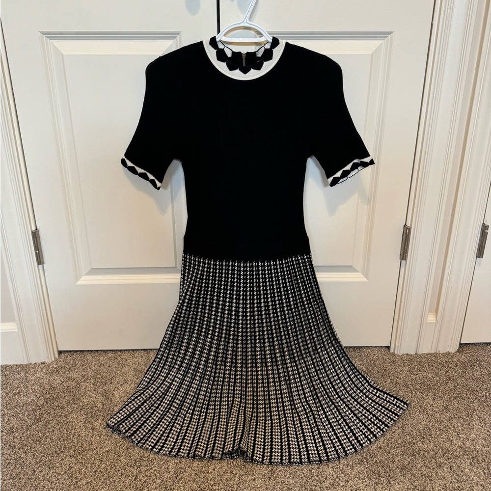 Ted Baker, Black and white dress, Size 1